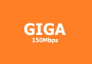 Gói cước Giga 150Mbps : 185.000 đ / tháng